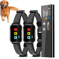 قلاده آموزشی هوشمند الکترونیکی دارای یک ریموت و دو قلاده با صفحه نمایش رنگی HD قلاده آموزشی هوشمند الکترونیکی دارای یک ریموت و دو قلاده با صفحه نمایش رنگی HD